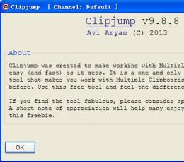 同时使用多个剪贴板Clipjump V9.93 免费版