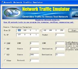 Traffic Emulator(服务器压力测试工具) V1.8 免费版