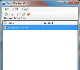Task Blocker(阻止进程运行) V1.4 官方版