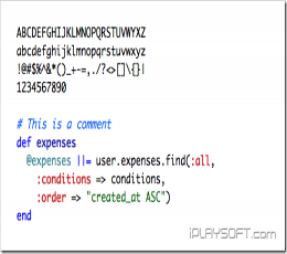 Monaco编程字体免费版_Monaco编程代码字体下载