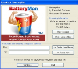 PassMark BatteryMon V2.1.1004 英文绿色特别版