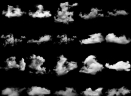 25种真实白云/云彩/天空云朵效果ps笔刷免费版