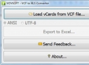 VCF to XLS Converter(VCF到XLS转换器)V1.0 免费版