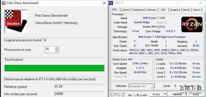 R7-1700和i7-6800K处理对比实用评测_52z.com